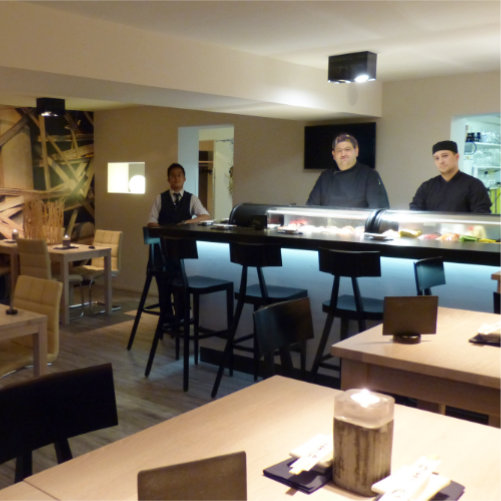 Edoki Sushibar Paderborn Innenarchitekt helle freude