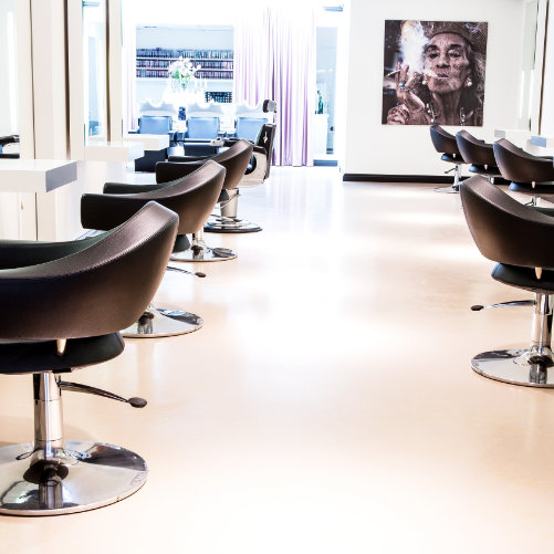 Friseur Peter Kroll Shopkonzept Ostwestfalen helle freude