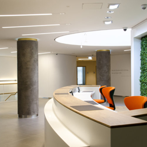 Volksbank Besprechungsbereich Innenarchitekt helle freude Paderborn